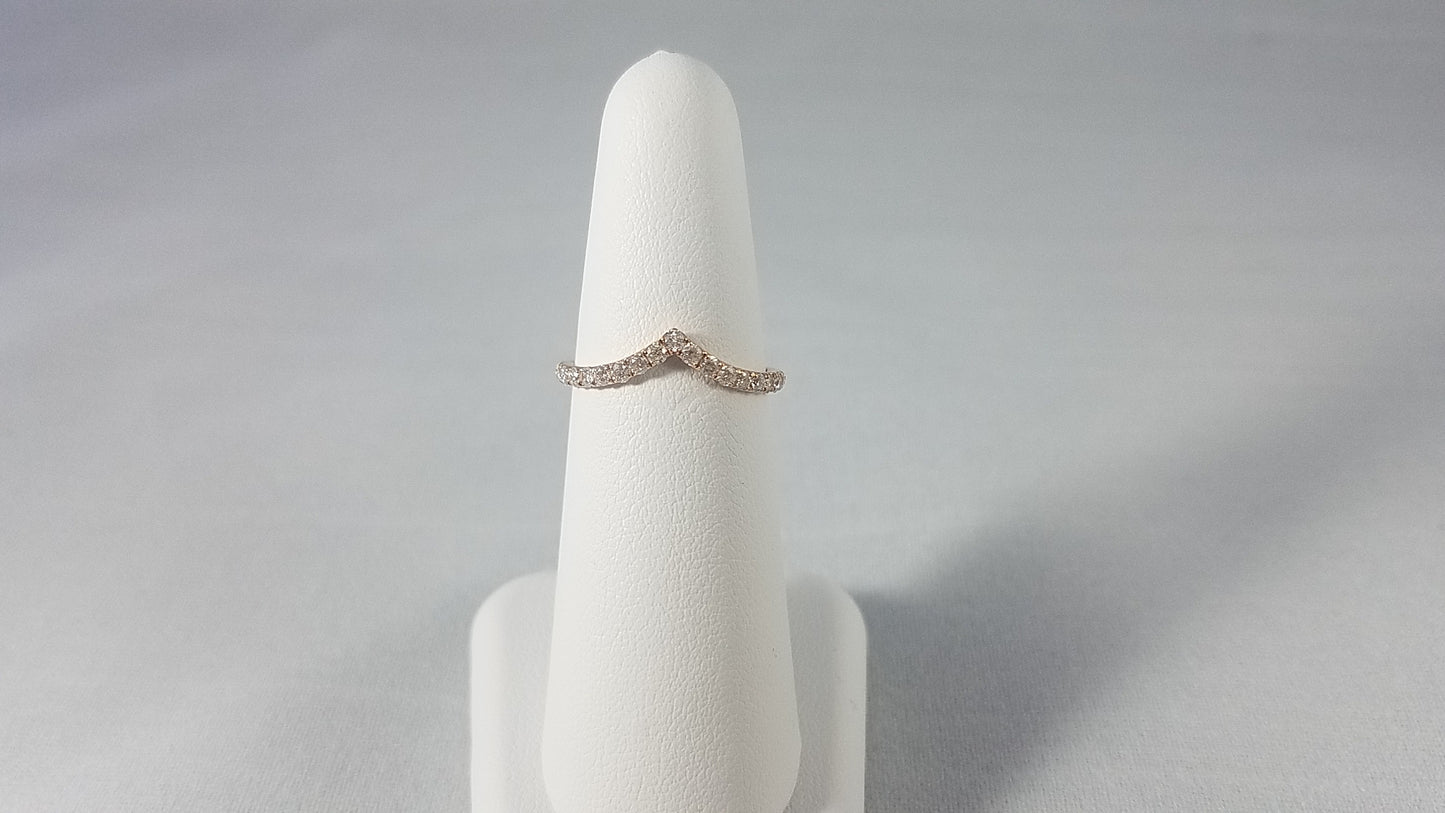 Chevron Diamond Band